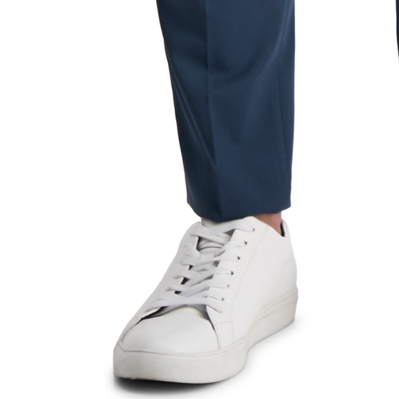 Extra Slim-Fit Solid Water Repellent Men's Dress Pants / Size 33/32 - Picture 7 of 9